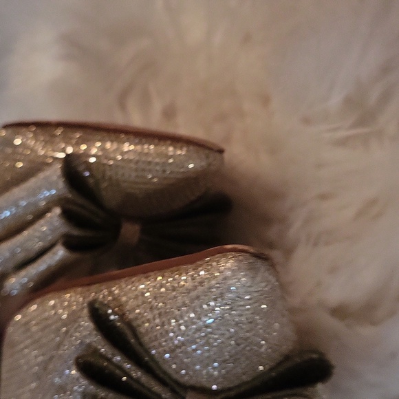 Betsey Johnson bling bling shiny PRINCE d'Orsay Pump - Picture 12 of 14